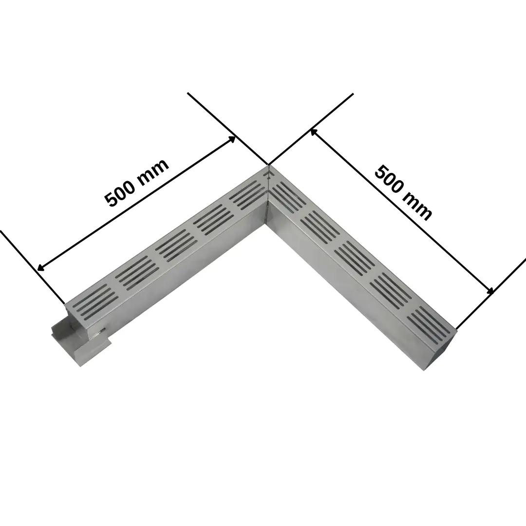 MD Technic Alu-Slimline Entwässerungsrinne – Bild 6