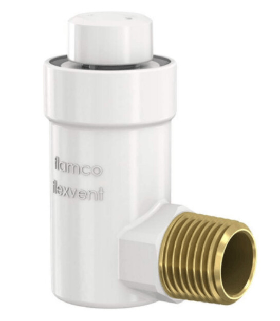 Flamco Flexvent H weiß 1/2 Zoll Automatischer Schwimmerentlüfter