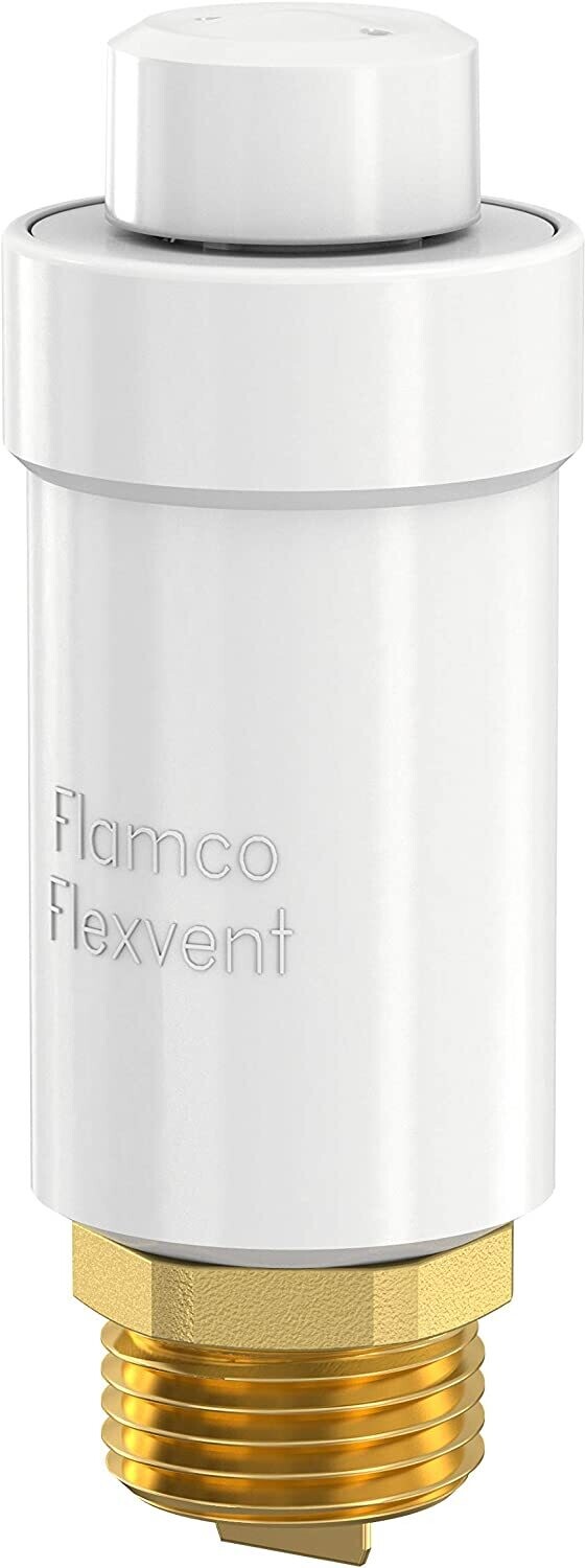 Flamco Flexvent weiß G 1/2" Automatische Schwimmerentlüfter