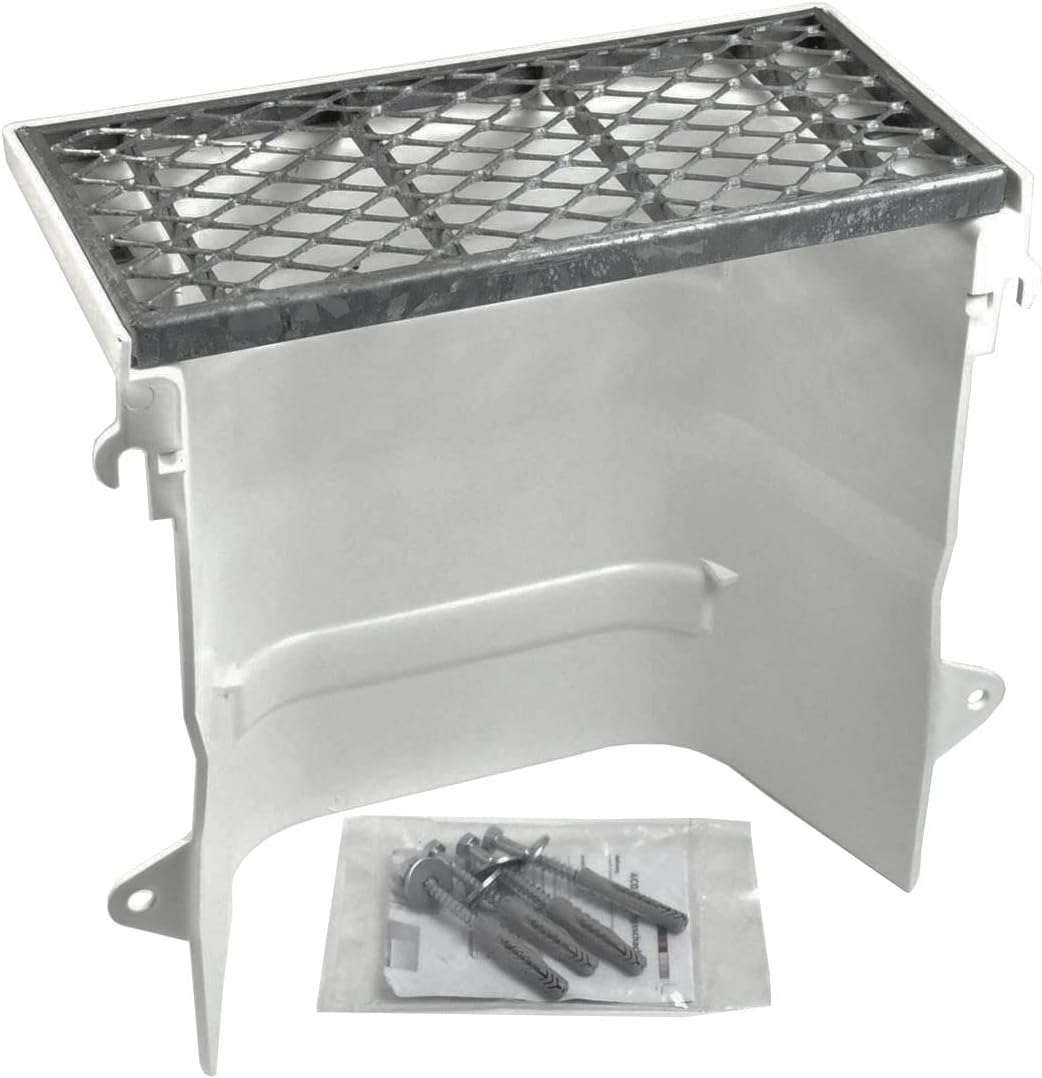 ACO Lüftungsschachtkörper ohne Boden 40x40x20 mit Streckmetallrost und Montageset – Bild 8