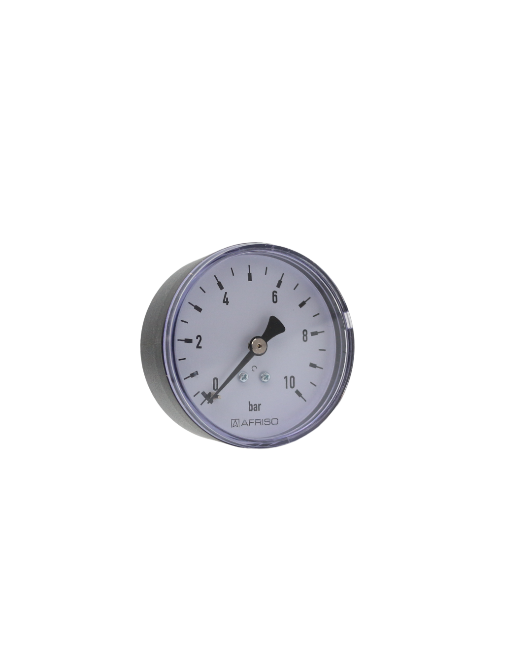 Afriso Manometer für flüssige und gasförmige medien RF63 ax, G 1/4" Anschluss axial mittig 63539 – Bild 2