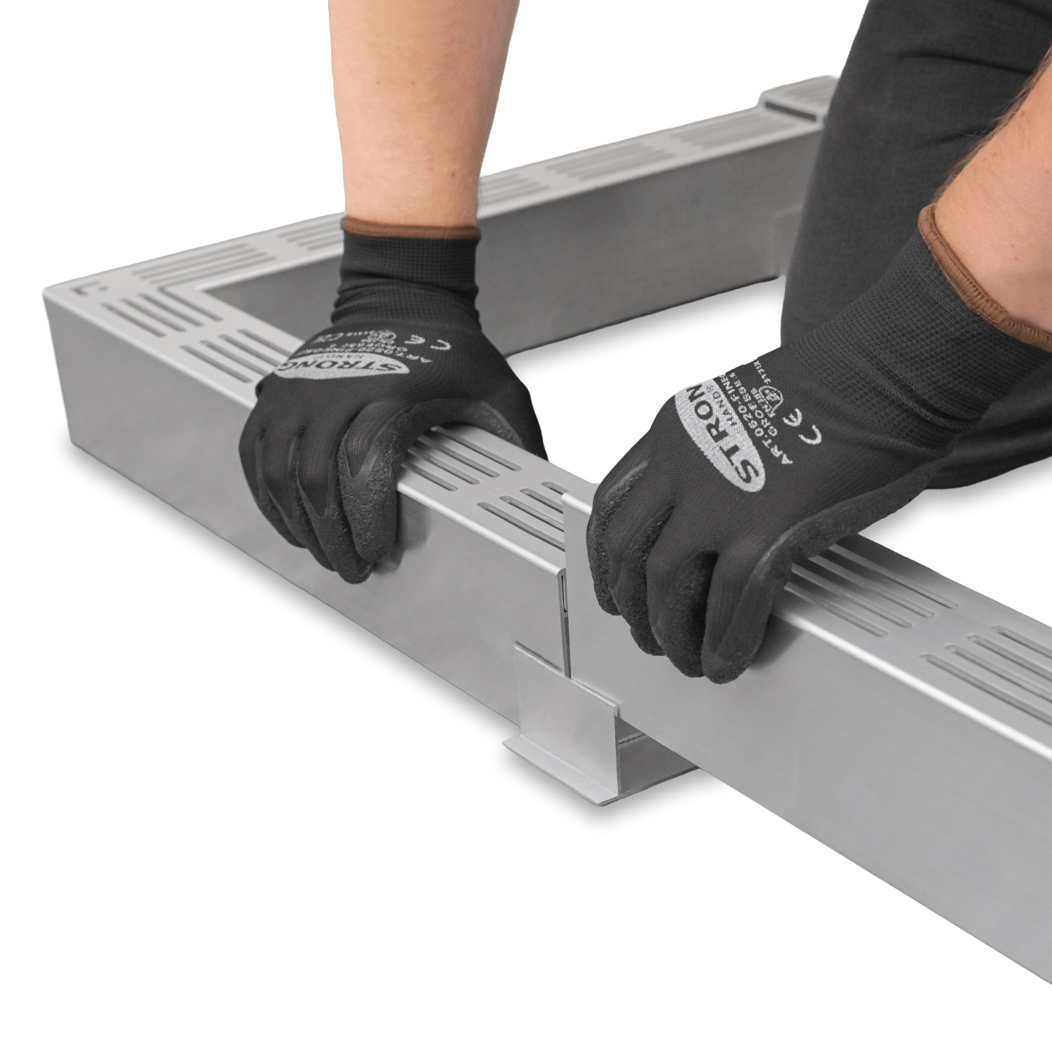 MD Technic Alu-Slimline Entwässerungsrinne – Bild 16