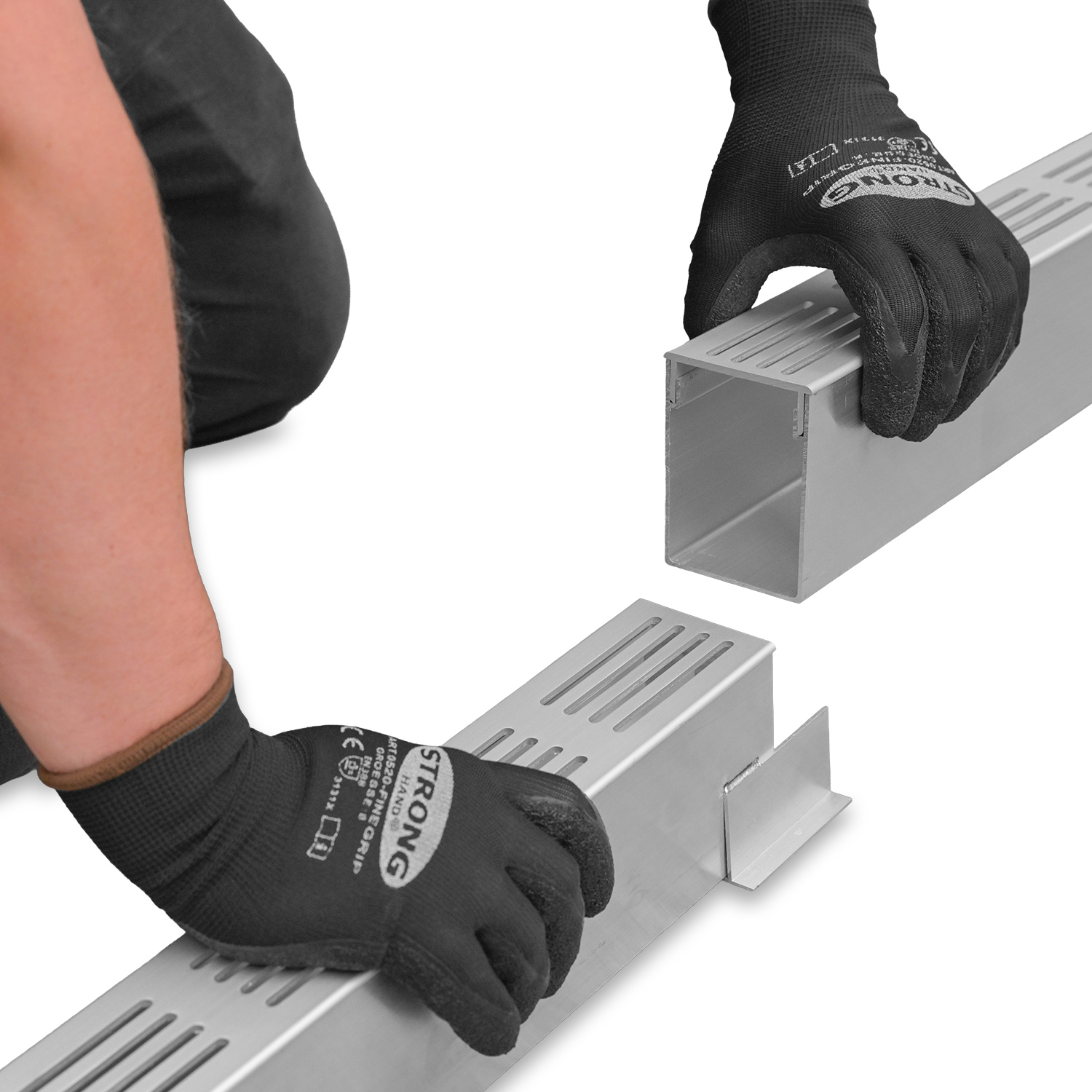 MD Technic Alu-Slimline Entwässerungsrinne – Bild 17