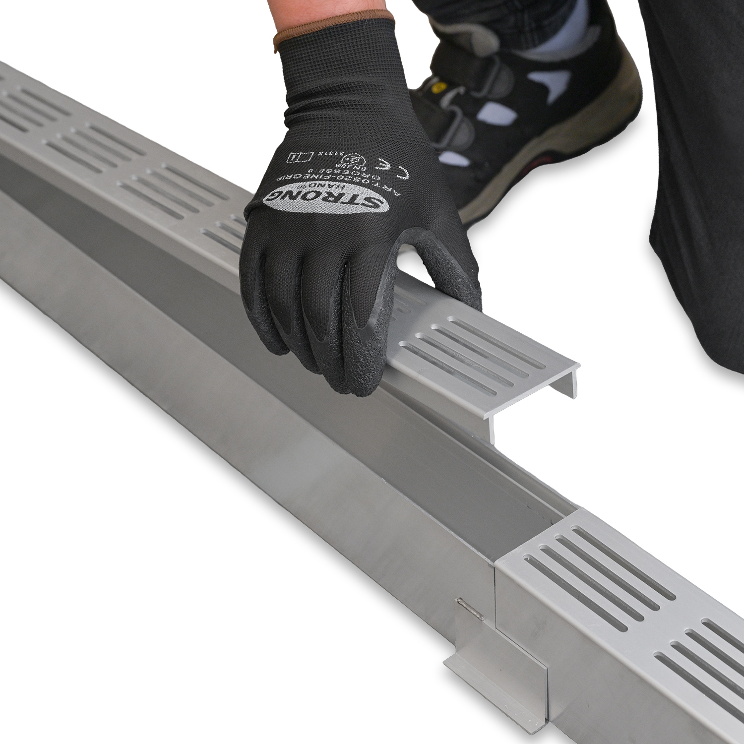 MD Technic Alu-Slimline Entwässerungsrinne – Bild 18