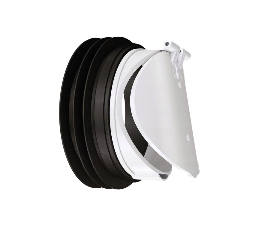 MD Technic WC Rückstauverschluss Abflussrohrklappe Nagetiersperre DN 110 – Bild 4