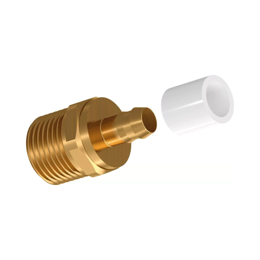 Uponor Minitec Übergangsnippel 9,9-R1/2"MT