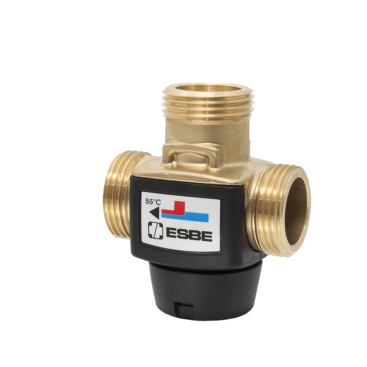 ESBE Ladeventil 51001700 VTC312 60 ± 2°C 1 Zoll Außengewinde