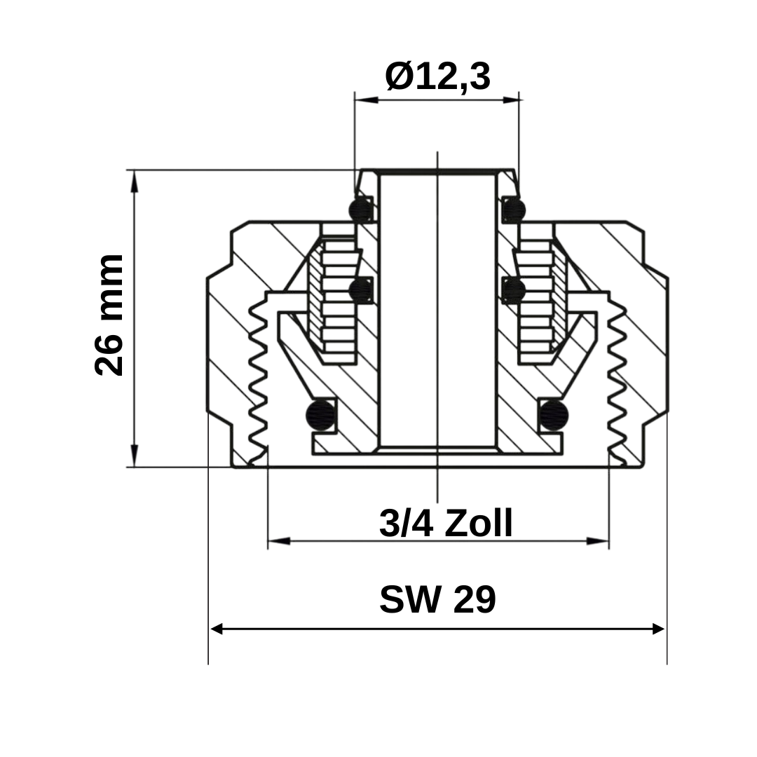 Eurokonus-Verschraubungen 16 x 2 mm – Bild 2