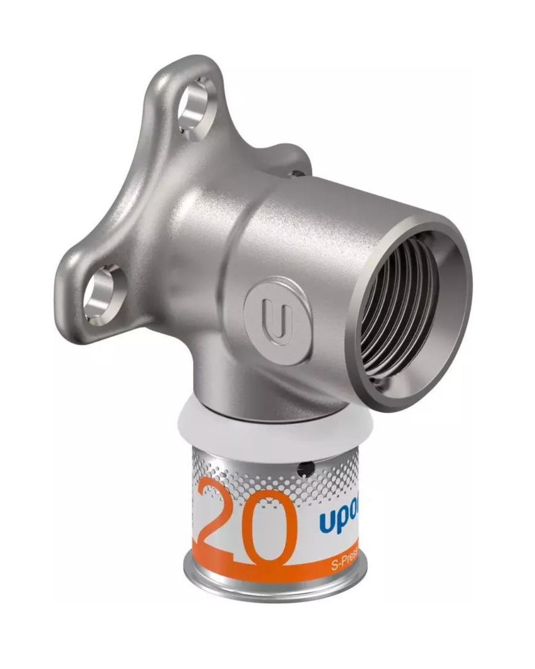 Uponor S-Press PLUS Wandscheibe M Ø20-Rp1/2"FT Innengew.