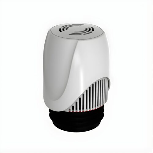 SANIT Rohrbelüfter ventilair duplex DN 70-100 mit Aktivkohlefilter und Frostschutzhaube